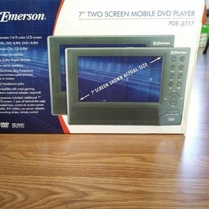 Emerson 2 7" Cd,Dvd player for cars